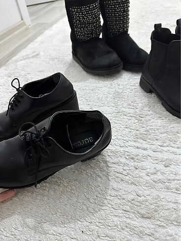 Kadın siyah casual ayakkabı - Görsel 3