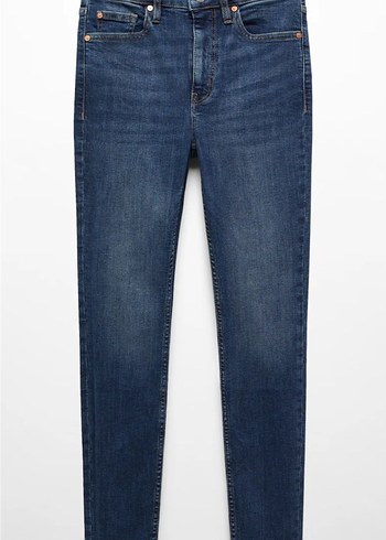 Kadın yüksek bel Dar Kesim Kot Pantolon - Görsel 3