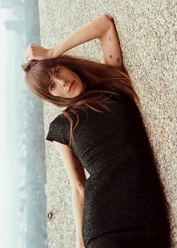 Simli kumaş Siyah Mini kısa Elbise - Görsel 2