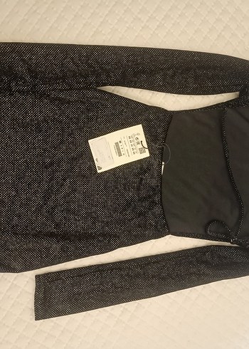 Uzun Kollu Siyah Mini Elbise - Görsel 12