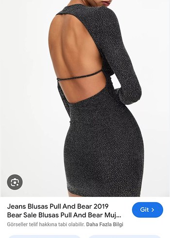 Uzun Kollu Siyah Mini Elbise - Görsel 8