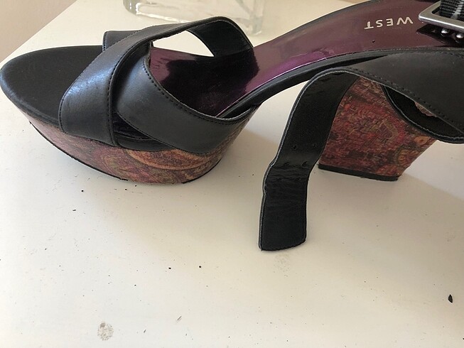 39 Beden Ninewest topuklu ayakkabı