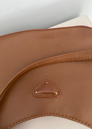 Kahverengi Deri Kadın Çanta - Görsel 4