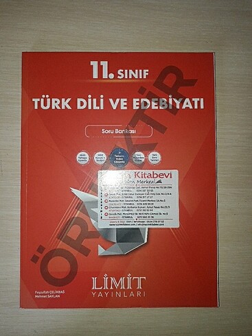 11.SINIF LİMİT EDEBİYAT SORU BANKASI 