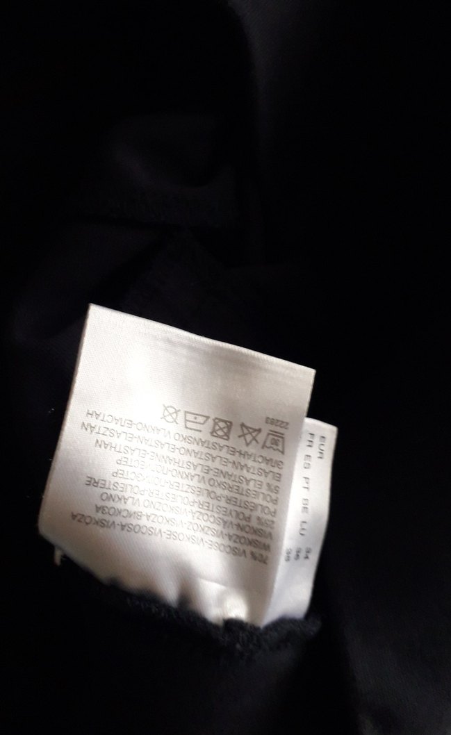 Fermuarlı lacivert Kadın Tayt pantolon - Görsel 4