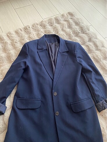 Lacivert Blazer