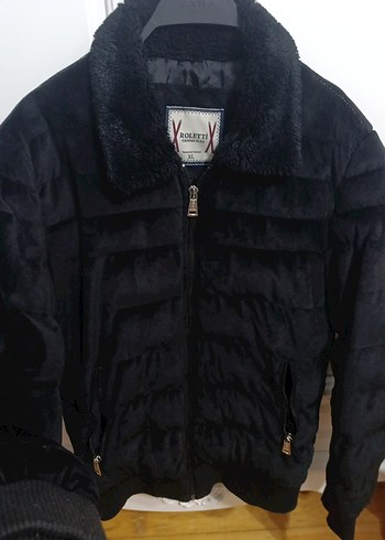 Siyah Kürklü Kadın Kışlık Mont - Görsel 2