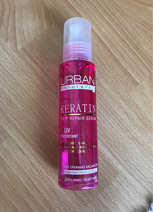 m Beden URBAN care KERATİN bakım aşırı yıpranmış saçlar için yogğun hasa