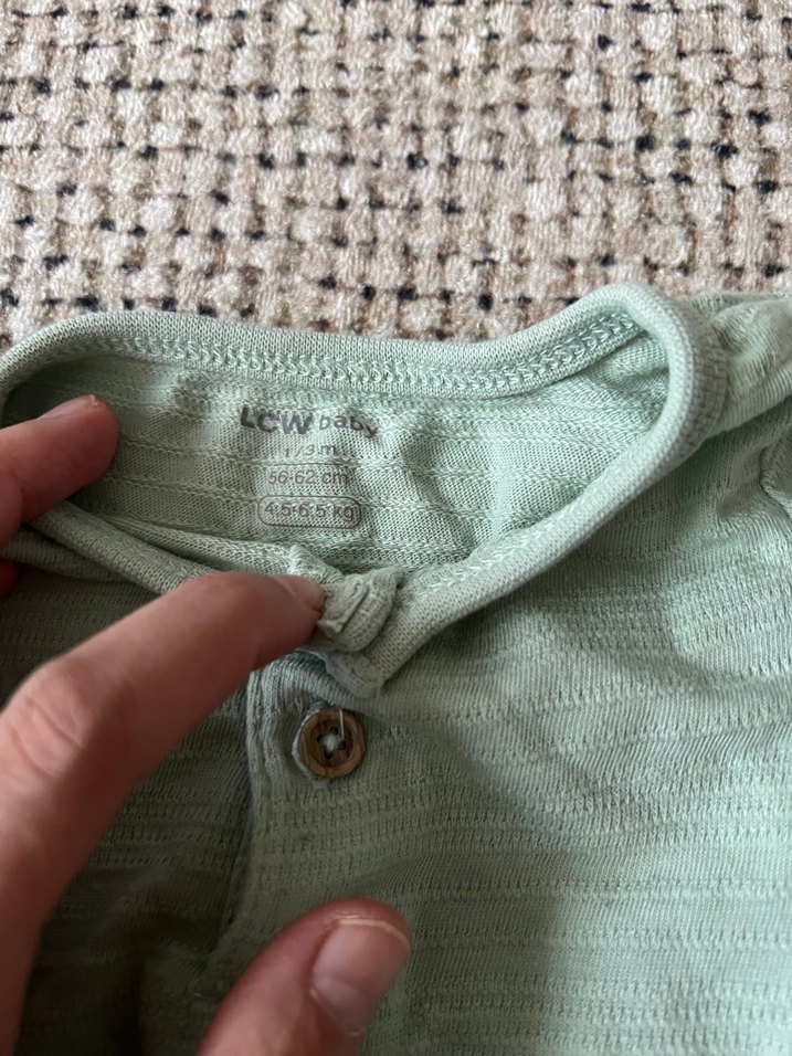 Çok Renkli Kısa Kollu Bebek Body'si - Görsel 2