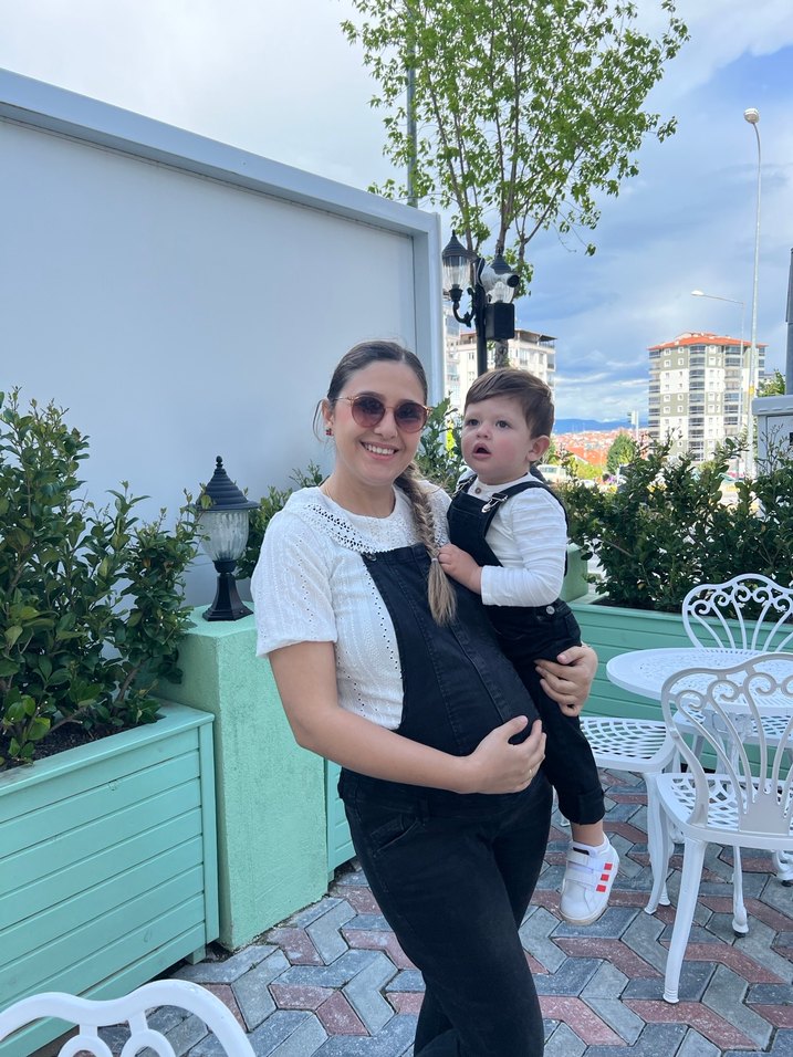 Lcw Hamile Denim Tulum - Görsel 2