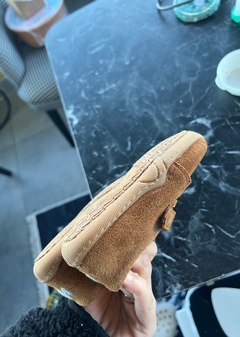 HelloBaby Erkek Bebek Kahverengi Süet İlk Adım Ayakkabısı