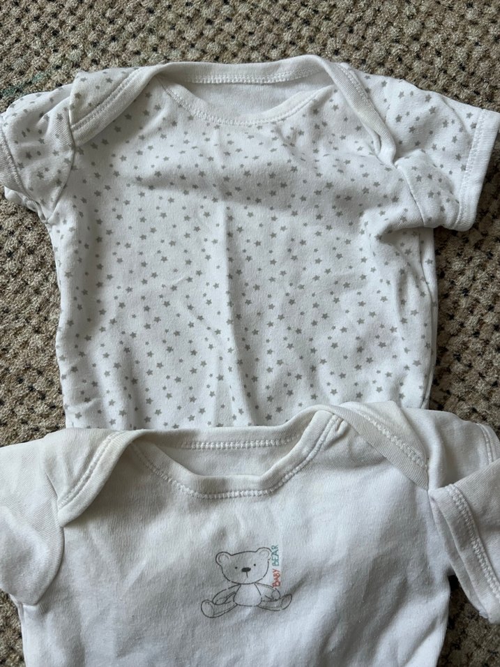 Bebek Kısa Kollu Pamuklu Body 4'lü Set - Görsel 2