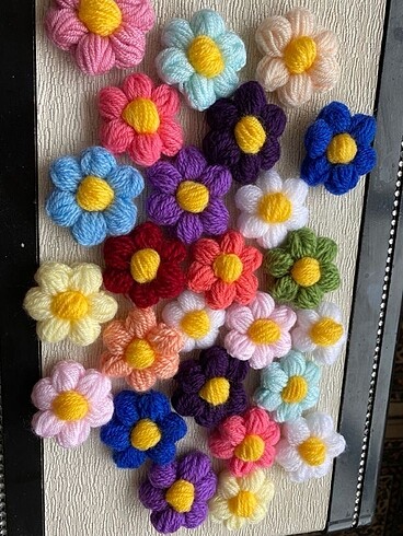 10 adet motif çiçek