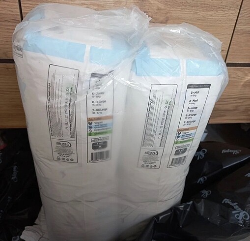 4 Beden: 7-18 kg Beden 96 sleepy bionatural külot bez
