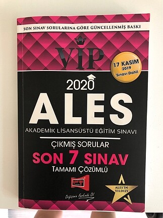 Ales çıkmış sorular cozumlu kitap