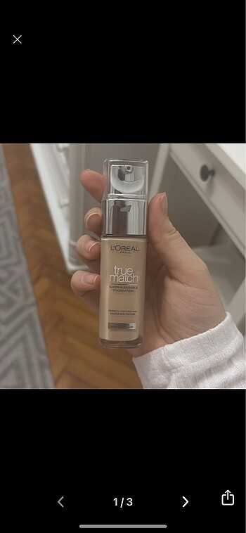 loreal true match fondöten