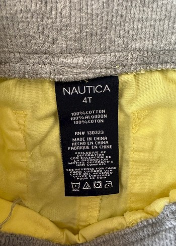 Nautica marka Sarı Erkek çocuk Pamuklu  Şort - Görsel 2