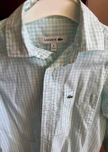 Lacoste Lacoste Erkek Çocuk Uzun Kollu Düğmeli Gömlek