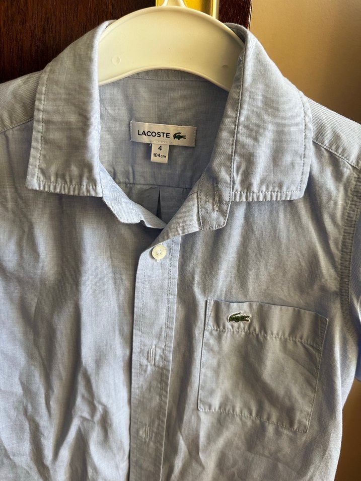 Lacoste Erkek Çocuk Kısa Kollu Gömlek - Görsel 2