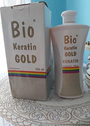 Biokeratin gold