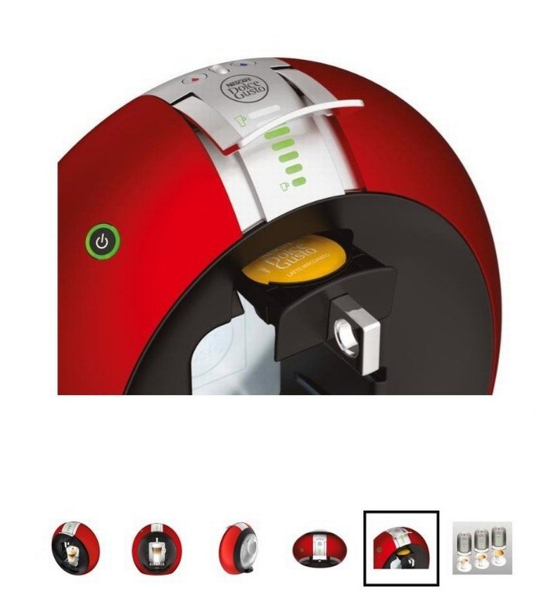 Kırmızı Krups Kahve Makinesi - Görsel 3