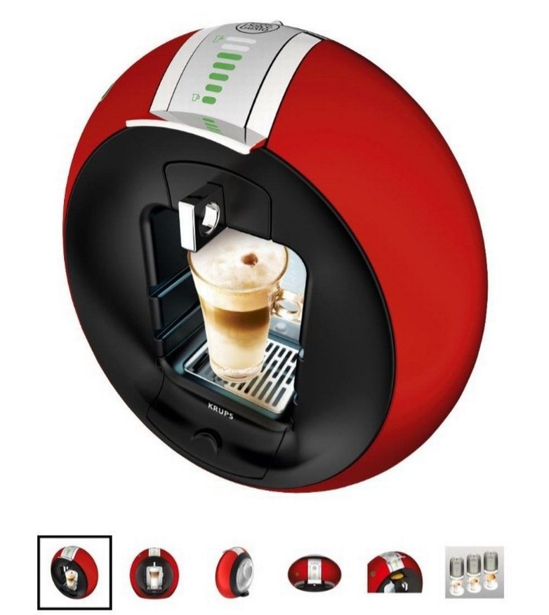 Kırmızı Krups Kahve Makinesi - Görsel 4