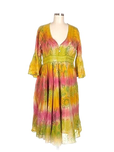 Vintage Love Kısa Elbise %70 İndirimli.