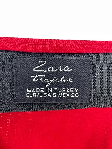 s Beden kırmızı Renk Zara Mini Etek %70 İndirimli.