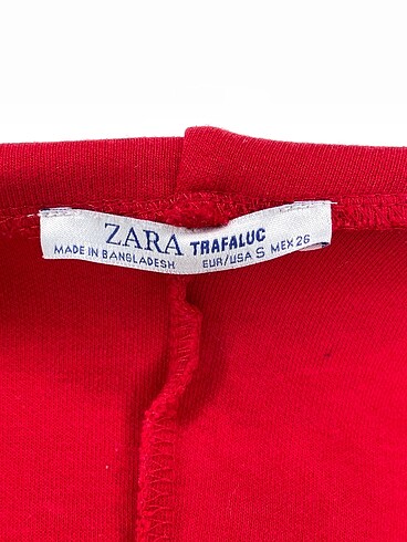 s Beden kırmızı Renk Zara Kısa Elbise %70 İndirimli.