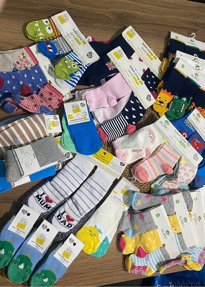 Hello baby bebek çorapları - Görsel 4