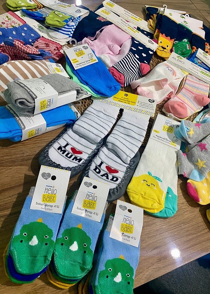 Hello baby bebek çorapları - Görsel 2