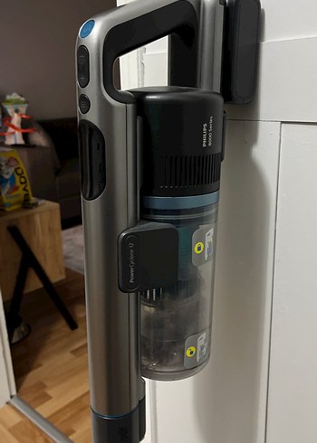 Gri Kablosuz Dikey Süpürge - Görsel 6