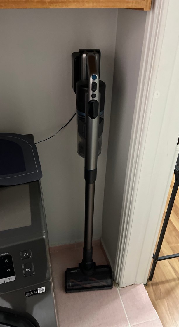 Gri Kablosuz Dikey Süpürge - Görsel 4