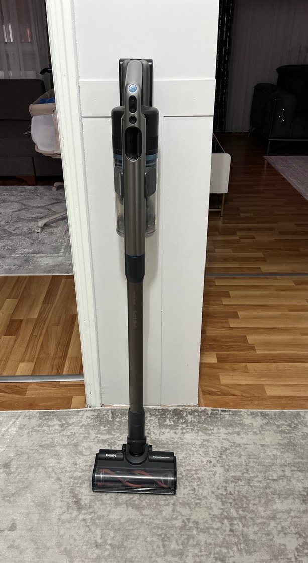 Gri Kablosuz Dikey Süpürge - Görsel 5