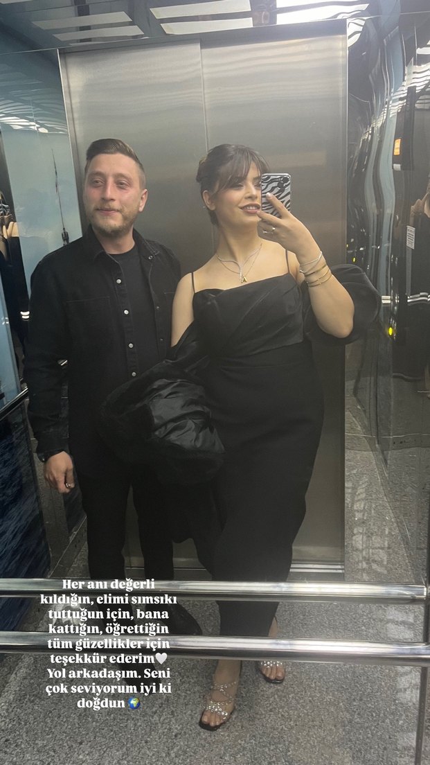 Siyah midi şık abiye - Görsel 3