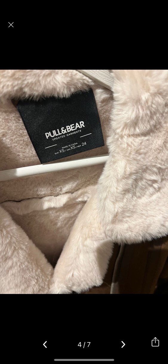 Kahverengi Süet Kürklü Kadın Ceket - Görsel 5