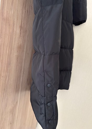 Zara Siyah Kadın Uzun Kışlık Mont