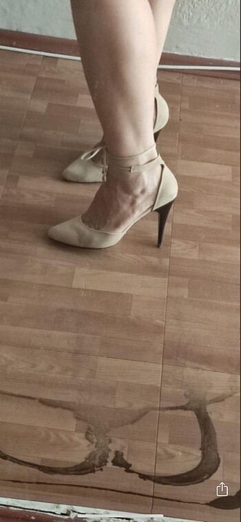 Zara Bej rengi ayakkabı