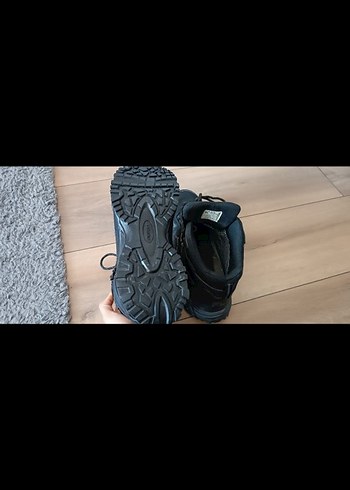 Siyah Bağcıklı Biker Erkek Bot Lumberjack - Görsel 6