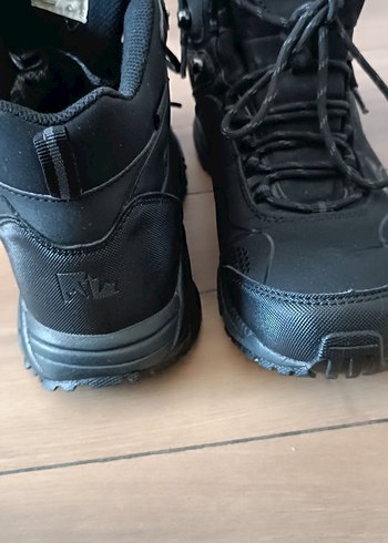 Siyah Bağcıklı Biker Erkek Bot Lumberjack - Görsel 4