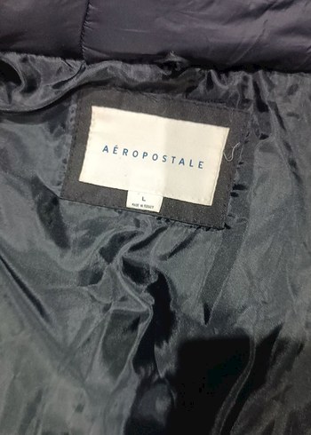 Erkek Siyah Kapüşonlu Kayak Ceketi Aeropostale Mont - Görsel 4