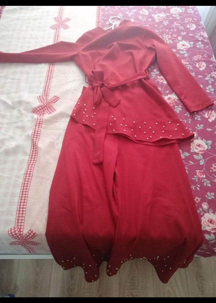 İkili Takım kırmızı  - Görsel 3