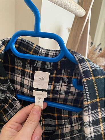 H&M erkek oduncu gömleği