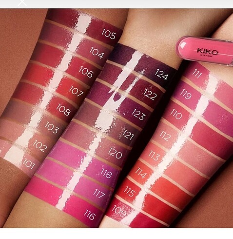 Beden camel Renk KİKO LİKİT RUJ Unlimited doble touch 103 naturel rose