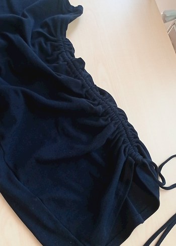 s Beden lacivert Renk ZARA siyah Uzun Drapeli Hamile Eteği