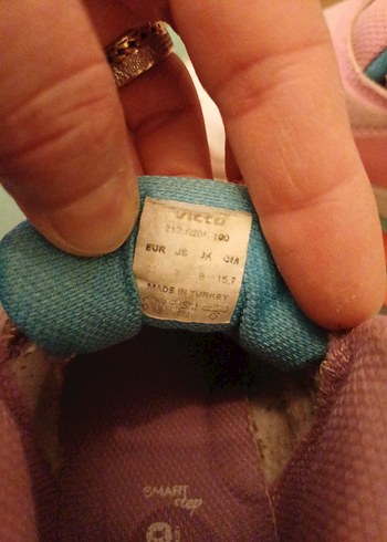 Kız Çocuk Pembe, ışıklı Vicco bot - Görsel 8