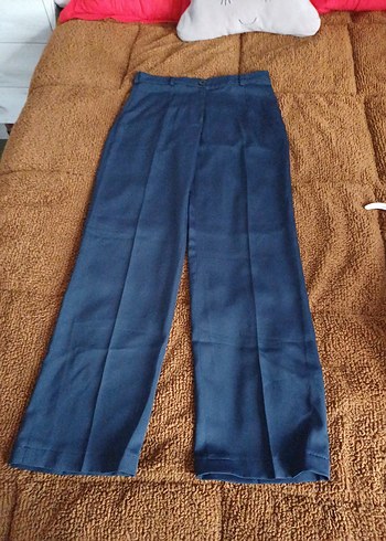 Kadın lacivert Uzun Kumaş Pantolon - Görsel 4