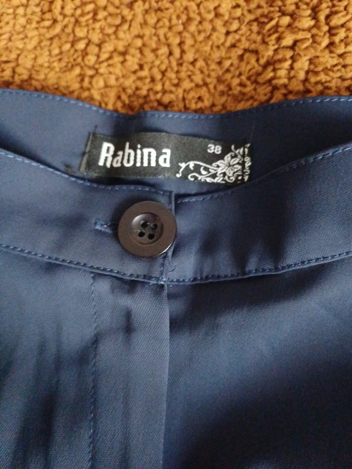 Kadın lacivert Uzun Kumaş Pantolon - Görsel 3