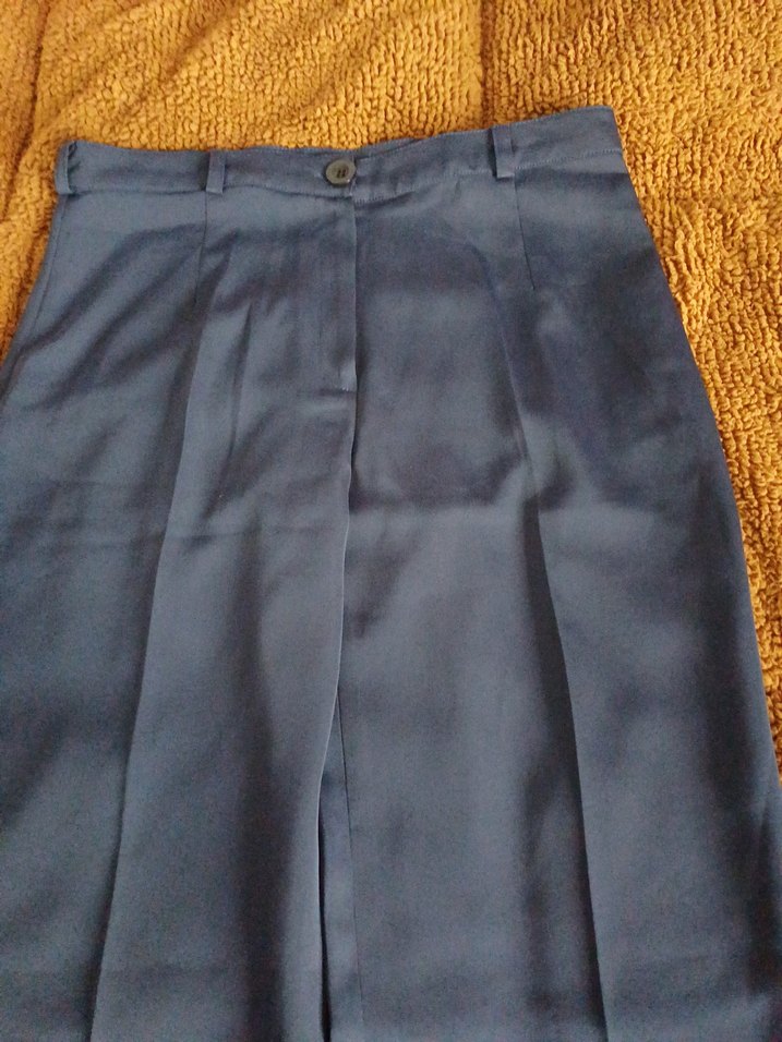 Kadın lacivert Uzun Kumaş Pantolon - Görsel 2