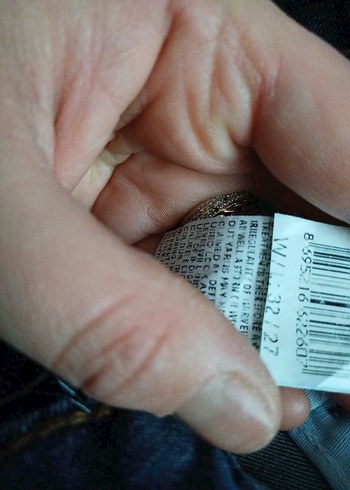 Kadın Mavi Denim Normal Kesim Pantolon - Görsel 4